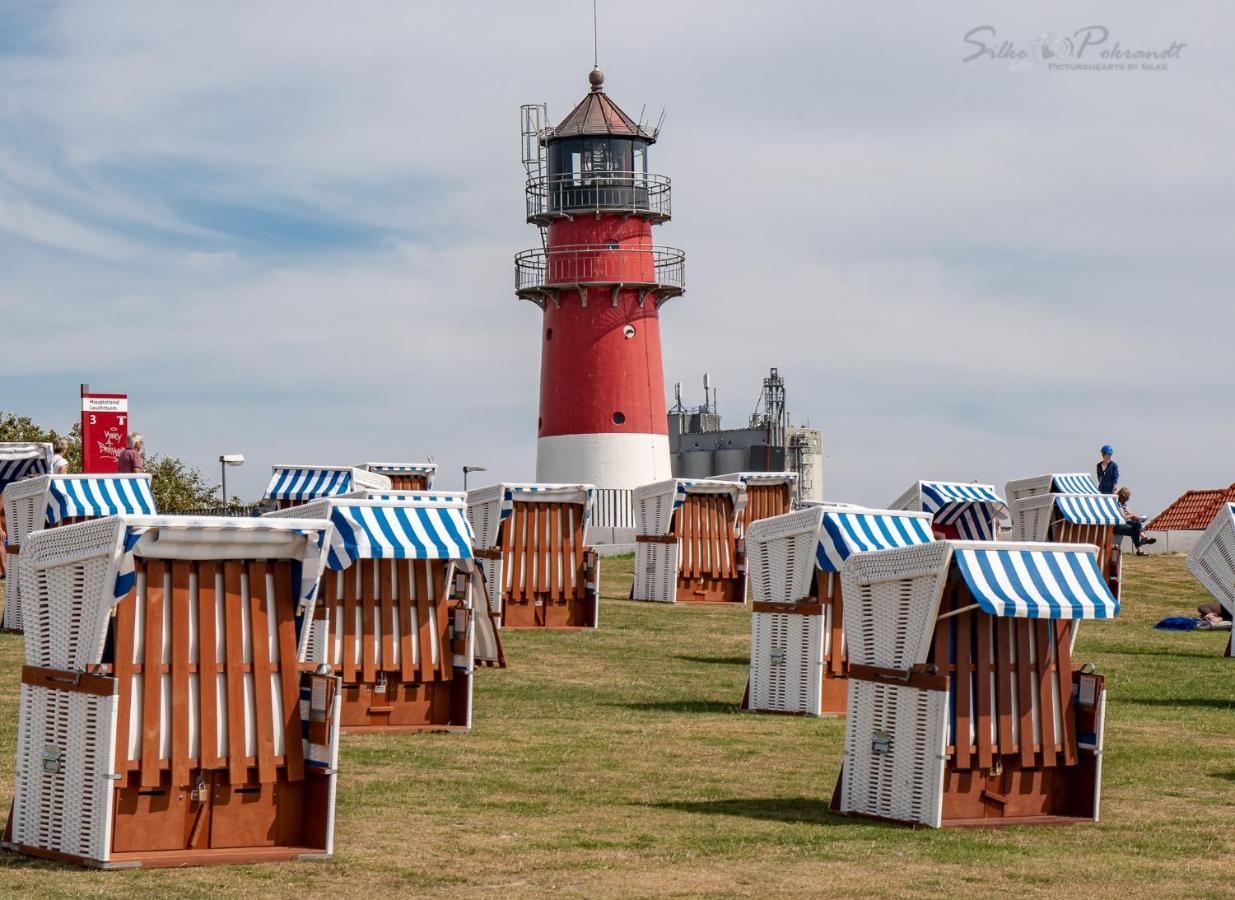 Ferienwohnung Watt Un Leev In Direkter Strand & Citynaehe Von Buesum エクステリア 写真