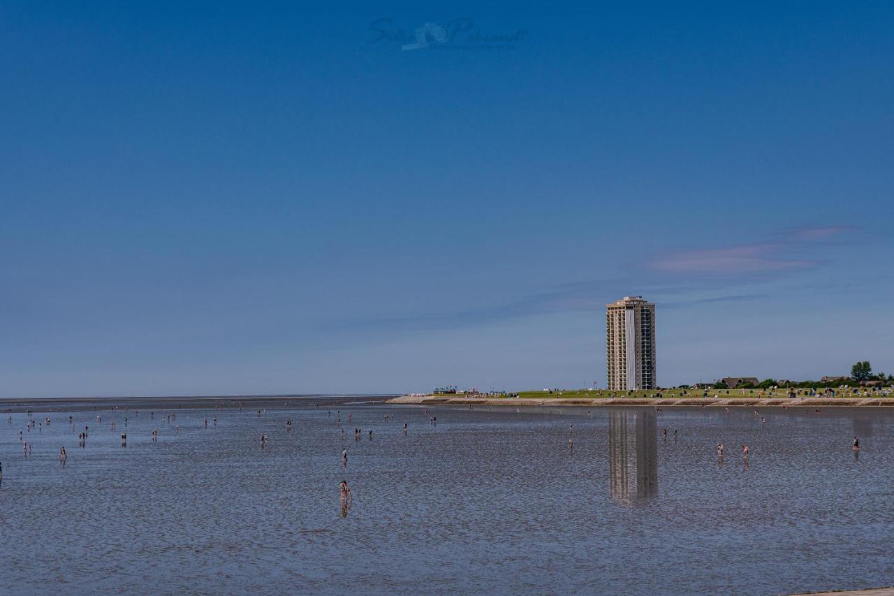 Ferienwohnung Watt Un Leev In Direkter Strand & Citynaehe Von Buesum エクステリア 写真