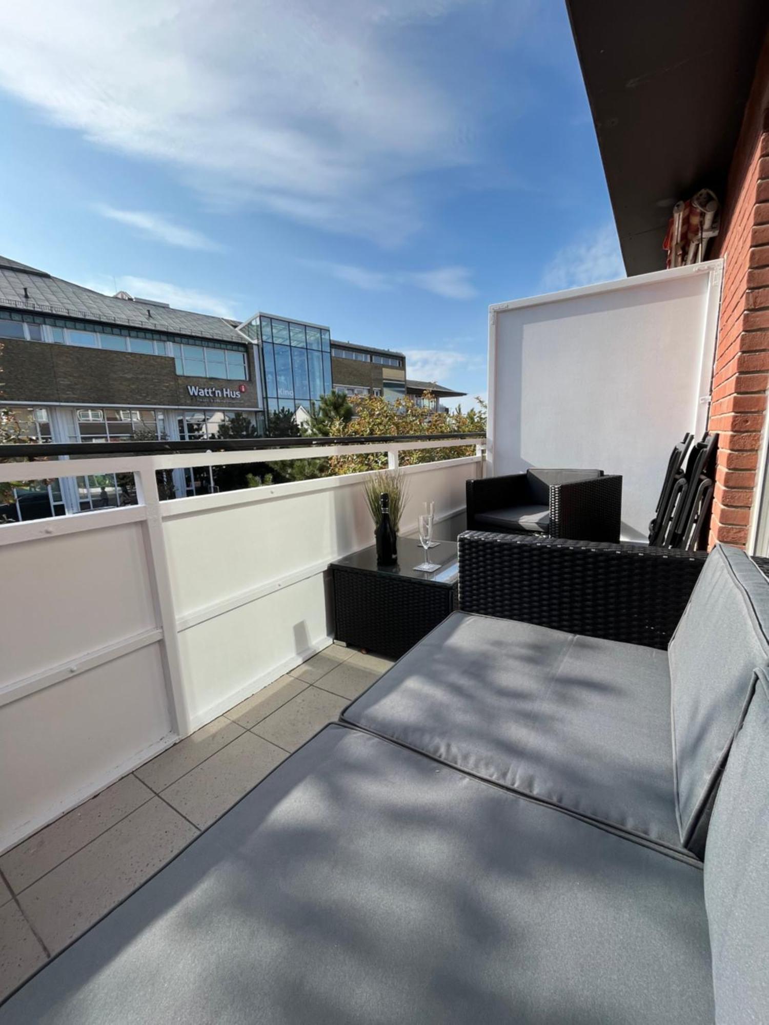 Ferienwohnung Watt Un Leev In Direkter Strand & Citynaehe Von Buesum エクステリア 写真